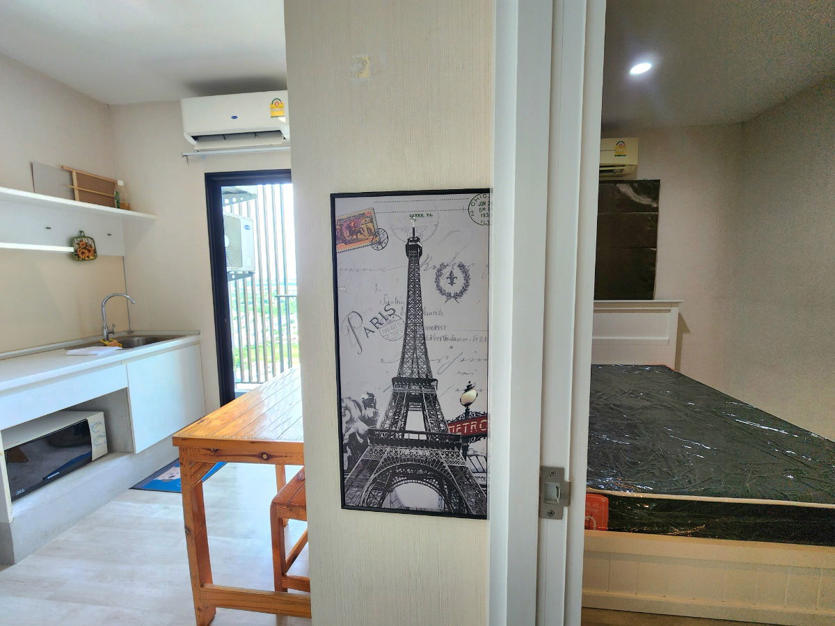 รูป สถานะตามภาพปก**ห้องว่างครับผม  แอร์ 2 + ดิติตอลล็อค** ให้เช่า พลัม เซ็นทรัลเฟส 1 !!ภาพห้องจริง วิวทิศตะวันออก แดดเช้าไม่ร้อน SN490.78 - รูปที่ 14/63