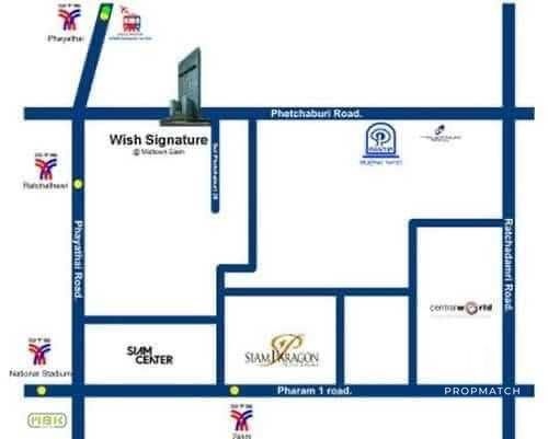 รูป ✨Flash Deal ✨ Wish Signature @ Midtown Siam ( 1Bed 1Bath 34 SQM.) แต่งครบพร้อมอยู่ !! เพียง 25,000 บาทต่อเดือน Tel.0981315848 @propmatch - รูปที่ 7/7