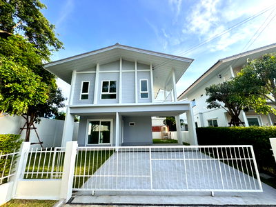 บ้านเดี่ยว บางบ่อ สมุทรปราการ : ขายบ้านเดี่ยว คณาสิริ บางนา โครงการพร้อมอยู่ บ้านเลขที่ 89/347