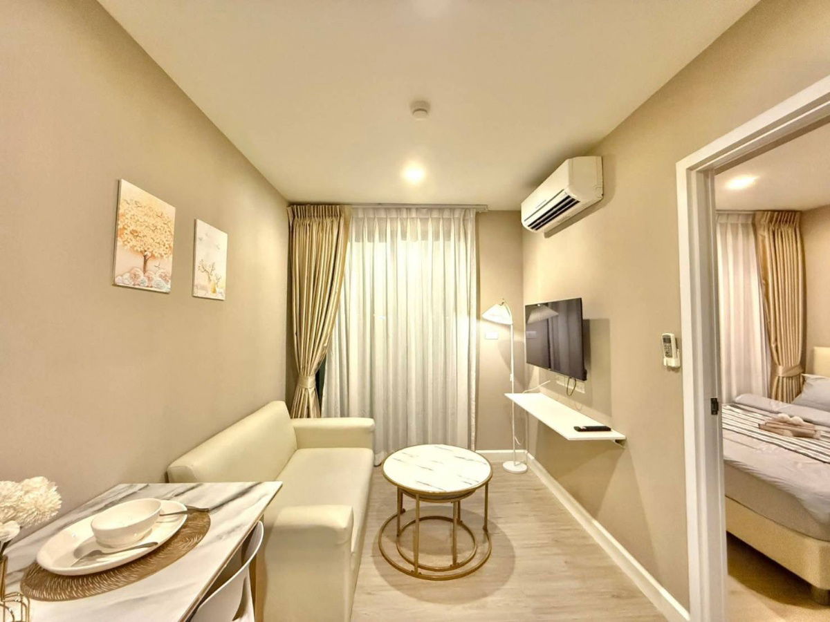 รูป ให้เช่า 𝗠𝗲𝘁𝗿𝗼 𝗟𝘂𝘅𝗲 𝗥𝗶𝘃𝗲𝗿𝗳𝗿𝗼𝗻𝘁 รัตนาธิเบศร์ 🏡 𝟵,𝟱𝟬𝟬 เฟอร์ครบ มีเครื่องซักผ้า พร้อมอยู่‼️#ตอบแชทไว 🔥🔥รหัส C213 - รูปที่ 6/6