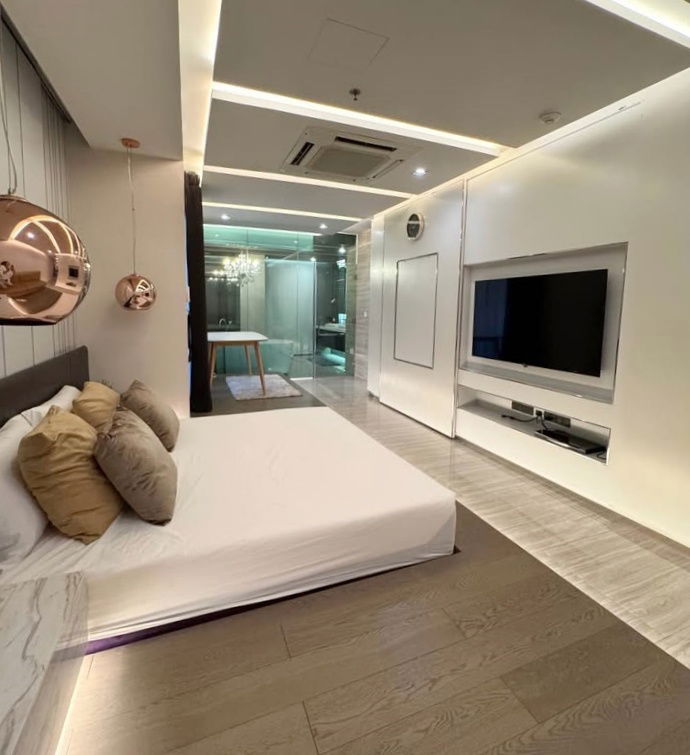picture 📲Line ID @556ryccg 💎3 Bedroom 240 sqm Floor 20 Citi Smart Sukhumvit18 Fully furnished near BTS Asok, MRT Sukhumvit, Terminal21, Benchakitti Park - 6/16