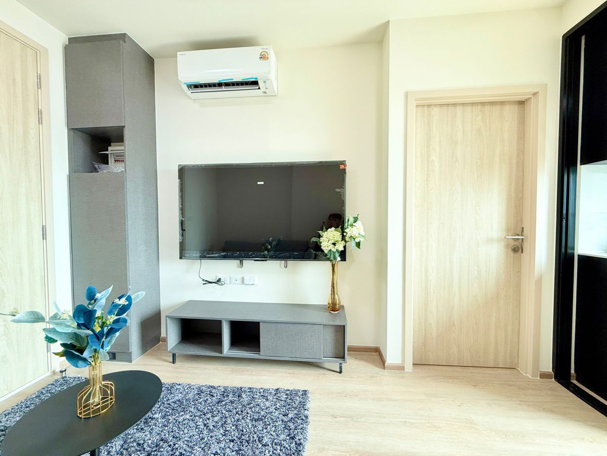picture For Rent " 𝐍𝐮𝐞 𝐃𝐢𝐬𝐭𝐫𝐢𝐜𝐭 𝐑𝟗 " Brand new condo at Rama 9  Size 30 Sq.m. Floor 30 - 11/15