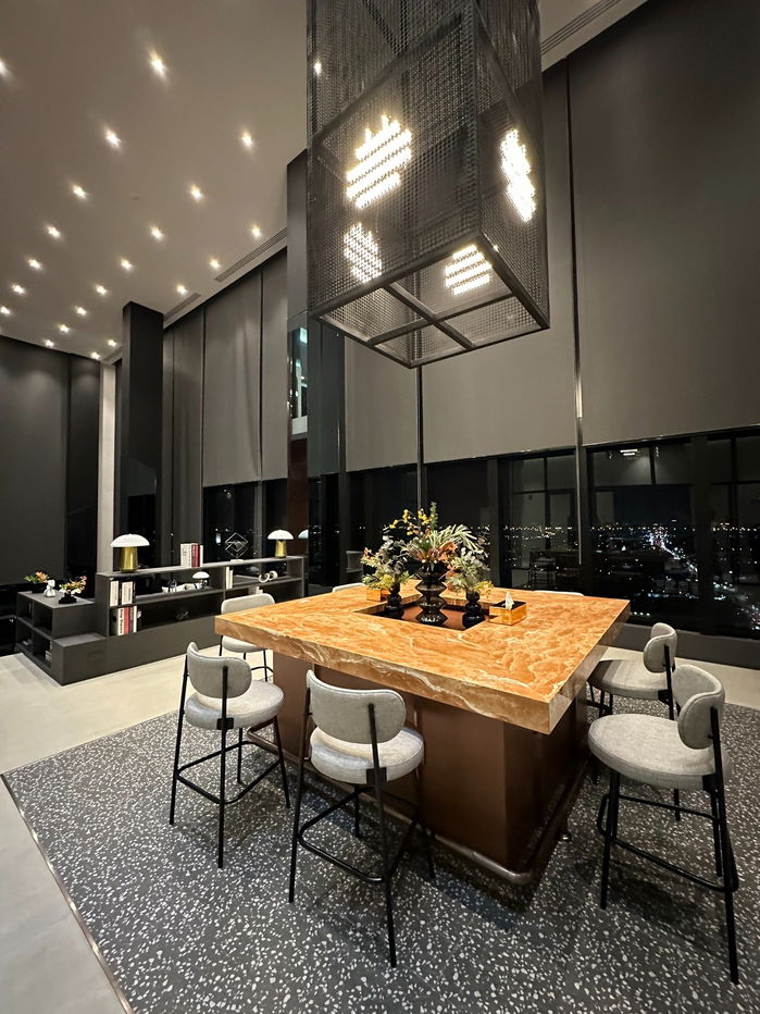 picture Duplex 2-storey, full furnished Condo 33 sqm. Origin Plug & Play Ramkhamhaeng Triple Station (Soi 103) Next to 3 Lines BTS/MRT. - 11/14