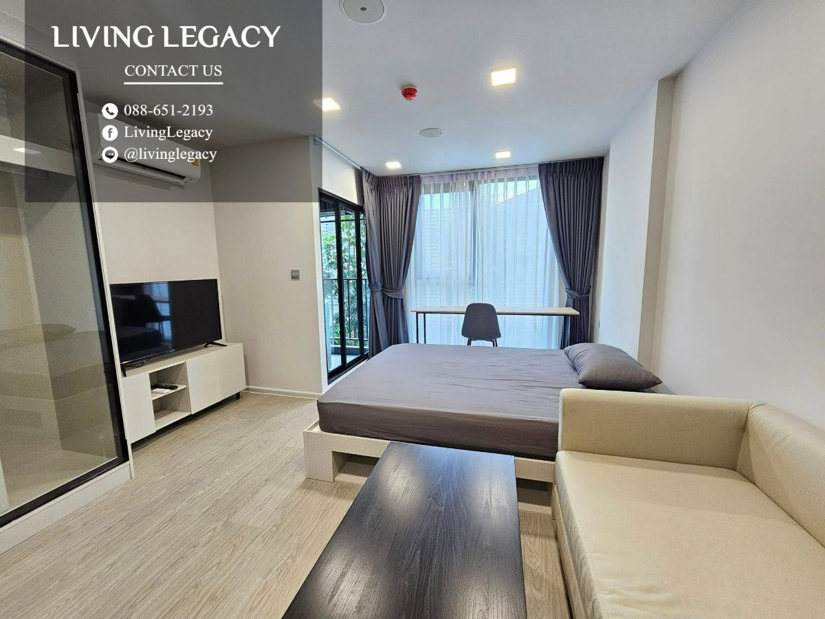 รูป SGAVH4 ให้เช่าคอนโด Atmoz Oasis Onnut 24 ตร.ม. ชั้น 2 ตึก E line id : @livinglegacy - รูปที่ 2/12