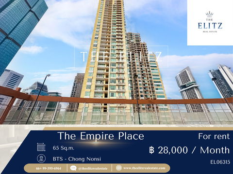 ✨ ว่างแล้วค่าา The Empire Place คอนโดหรูย่านสาทร ห้องสวย ราคาไม่เว่อร์ พร้อมเข้าอยู่แบบมีคลาส 💯✔