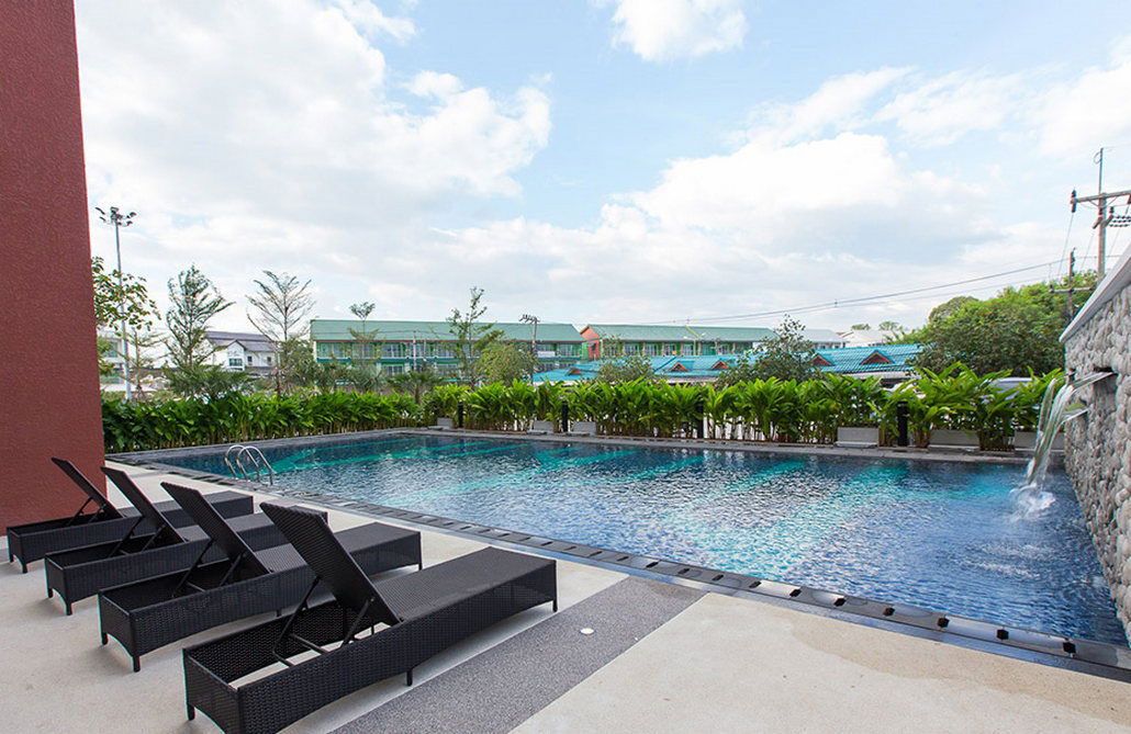 รูป Call : 099-429-9365 คอนโด ศุภาลัย ซิตี้ รีสอร์ท ระยอง ใกล้หาดแสงจันทร์ 62 ตารางเมตร 2 นอน 2 น้ำ ชั้น19 วิวทะเล และภูเขา ห้องมุม 2 ระเบียง ตกแต่งครบ - รูปที่ 10/13