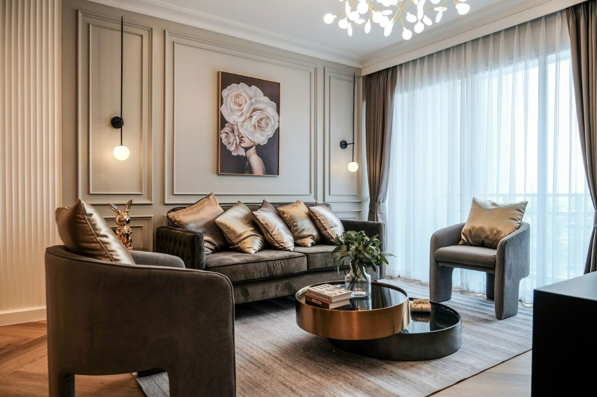 picture 🟢Condo For Rent🟢Nusasiri Grand Condo Zone BTS Ekkamai Full Furniture 3 bedroom 2 bathroom HOT!! - 1/13