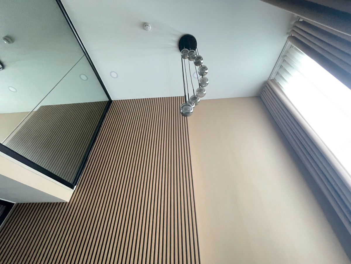 picture Duplex 33sqm. Condo Origin Plug and Play Ramkhamhaeng Triple Station, specious 360° panoramic view! - 4/13