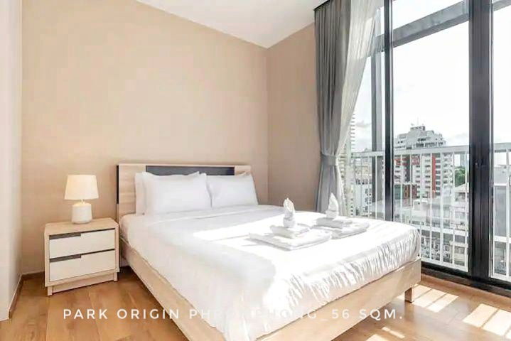 รูป ให้ เช่า คอนโด 2 bedrooms nice decoration garden view Park Origin Phrom Phong 56 ตรม. near EmQuartier Phromphong - รูปที่ 6/10