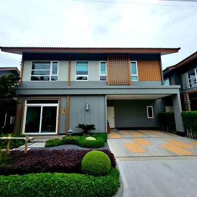 บ้านแฝด รังสิต คลองสาม  : ขาย บ้านตัวอย่างตกแต่งทั้งหลัง เข้าอยู่ได้ทันที โครงการอณาสิริ รังสิต คลอง 3