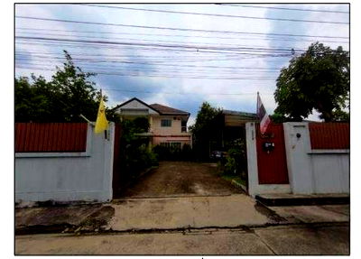 บ้านเดี่ยว การไฟฟ้านครหลวง เขตบางเขน : ขายบ้านเดี่ยว 2 ชั้น เนื้อที่ 176 ตร.วา ซอยรามอินทรา 5 แยก2 ใกล้สถานีรถไฟฟ้าสายสีชมพู