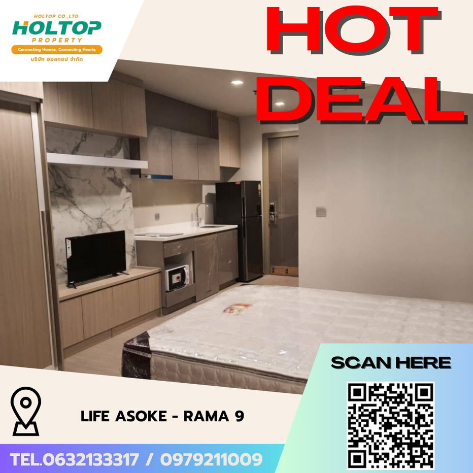 picture #R5475  🎉 040868 Condo for rent Life Asoke - Rama 9 - 1/9