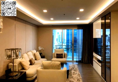 Condos for rent : 📲Line ID @556ryccg 🚄123 sqm 2 Bedroom Floor 23 Tower A Nusasiri Grand Condo, Sukhumvit Main road Fully furnished near BTS Ekkamai 0 m.