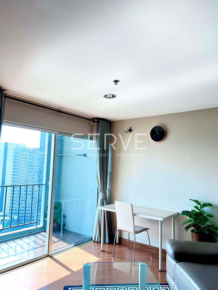 picture 1 Bed Large Room City View Fully furnished  Good Location Close To MRT Rama9 @ Belle Grand Rama 9   - 5/9