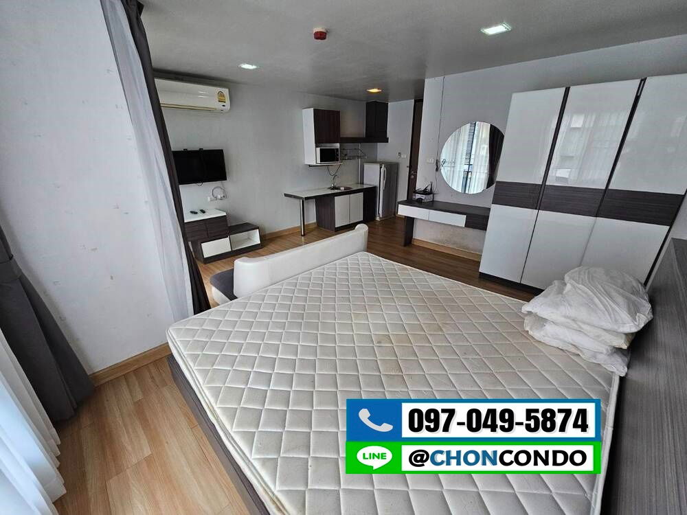 รูป Living Avenue ตึกA ชั้น8 บางแสน ------------วิวสระ------------Tel 097-049-5874 (Line: @choncondo มี@ด้วย) - รูปที่ 3/11