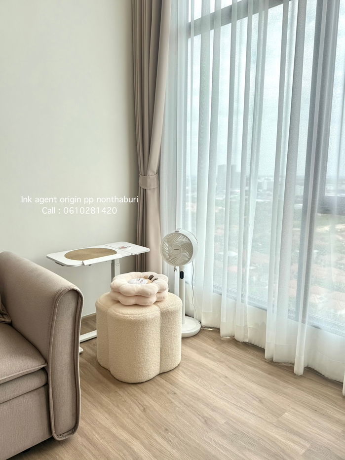 picture (For rent) 🌃Condo Origin plug&play nonthaburi station - 5/10
