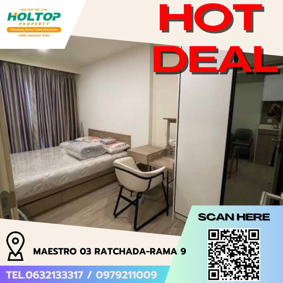 picture #R5486  🎉 040868 Condo for rent Maestro 03 Ratchada-Rama 9 - 1/8