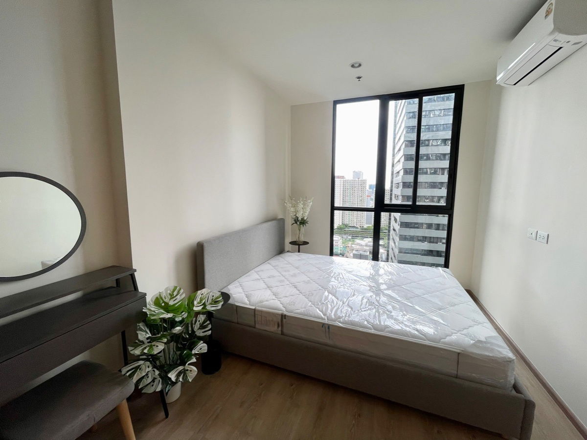 picture For Rent "  𝐍𝐮𝐞 𝐃𝐢𝐬𝐭𝐫𝐢𝐜𝐭 𝐑𝟗 " Size 30 Sqm. Floor 23 Near : MRT- Rama 9  - 8/20