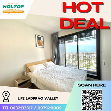 #R5508 🎉 040868 Condo for rent Life Ladprao Valley 