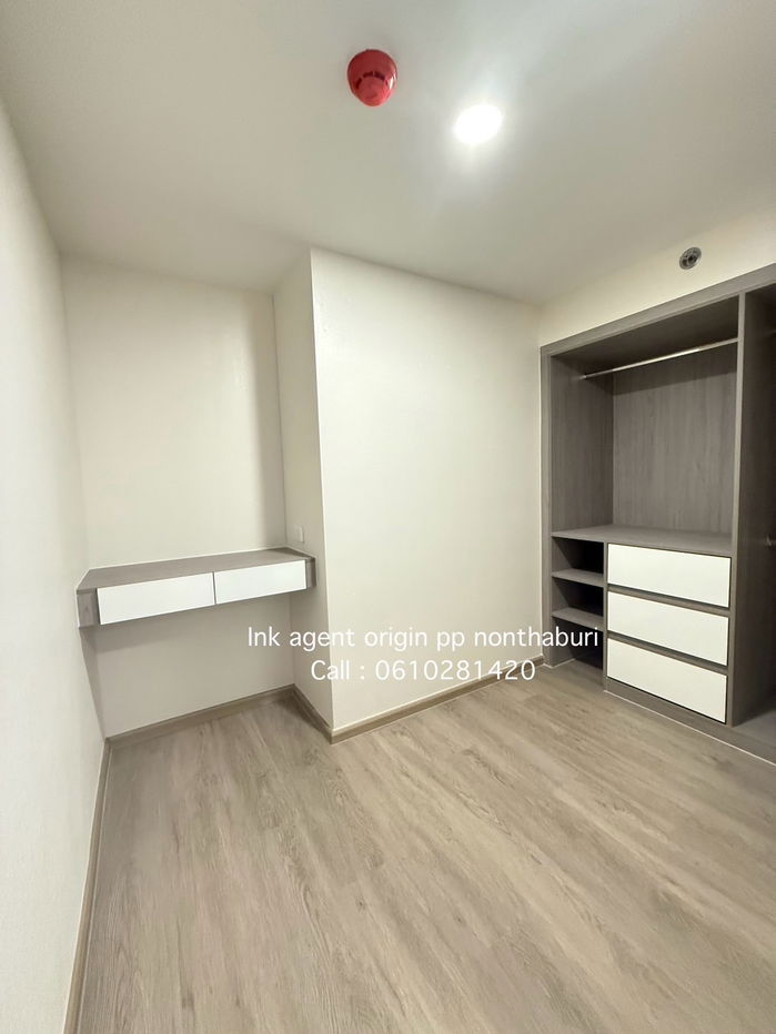 picture 🔥(For rent)🔥 🎉New room never rented out 🌃Condo Origin plug&play nonthaburi station - 11/12