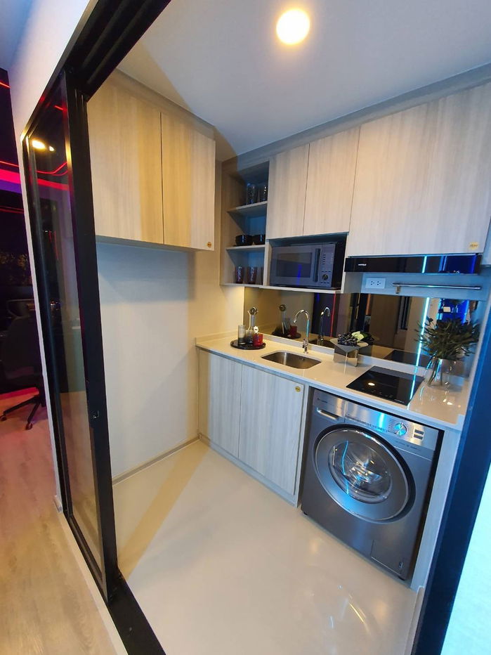 picture Down payment sale Origin Play Bang Khun Non, wide balcony, cheap price, discount 2 hundred thousand baht - 2/7