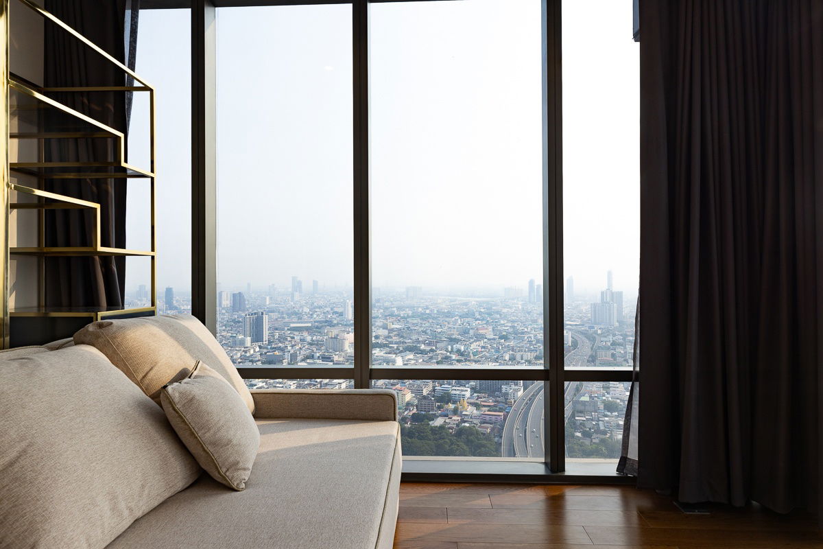 picture The Bangkok Sathorn 2 Bed 2 Bath area 123 sqm. Close to BTS Surasak *Rent 150,000 THB per month #CODE0572 - 10/13