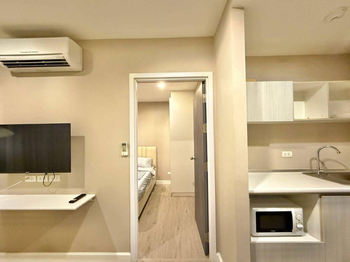 รูป ให้เช่า 𝗠𝗲𝘁𝗿𝗼 𝗟𝘂𝘅𝗲 𝗥𝗶𝘃𝗲𝗿𝗳𝗿𝗼𝗻𝘁 รัตนาธิเบศร์ 🏡 𝟵,𝟱𝟬𝟬 เฟอร์ครบ มีเครื่องซักผ้า พร้อมอยู่‼️#ตอบแชทไว 🔥🔥รหัส C213 - รูปที่ 3/6