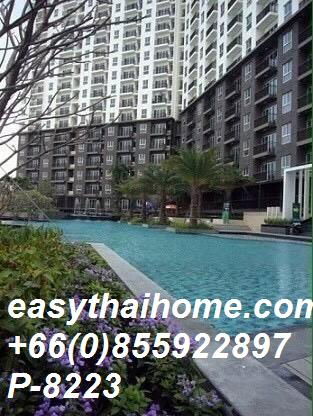 รูป P-8223 ให้เช่า คอนโด เดอะ พาร์คแลนด์ ศรีนครินทร์ เลคไซด์ Bang Phli District, Samut Prakan พร้อมอยู่ ราคาถูก Line Id @easythaihome 085-592-2897 - รูปที่ 3/11