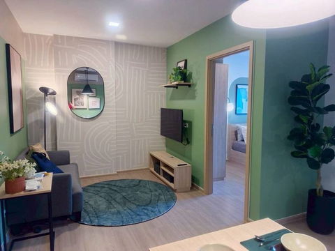 ⛵ Vay Pothisan 2 ⛵ City view / 2F / 2bedrooms >> THB22,000/month彡