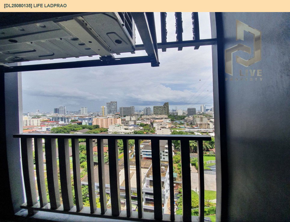 picture DL25080135 Condo for rent, Life Ladprao near BTS Ha Yaek Lat Phrao, ready to move in, call urgently 0656133286 LineID @534wlwof - 13/15