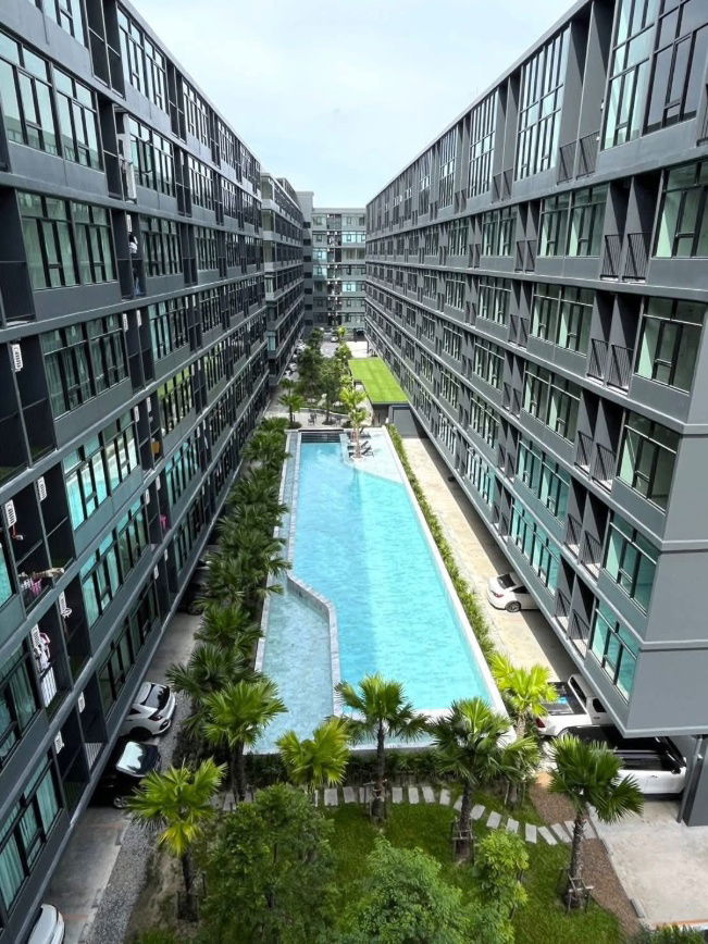 รูป ให้เช่า The Indeed Park Amata ห้องใหญ่ 42 ตรม 2 ห้องนอน 1 ห้องน้ำ 1 ห้องนั่งเล่นใหญ่ พร้อมเฟอนิเจอร์และเครื่องใช้ไฟฟ้า - รูปที่ 29/40