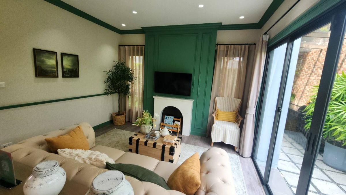 picture Saransiri Rama 2  for Sale (Fully Furnished Show House) , 91.5 sq.wah, next to Swimming Pool and Clubhouse Best Location  - 2/44