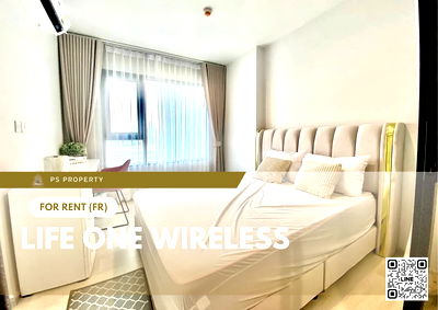 คอนโดให้เช่า : ให้เช่า 📍 Life One Wireless 📍 เฟอร์นิเจอร์ และ เครื่องใช้ไฟฟ้าครบ ใกล้ BTS เพลินจิต