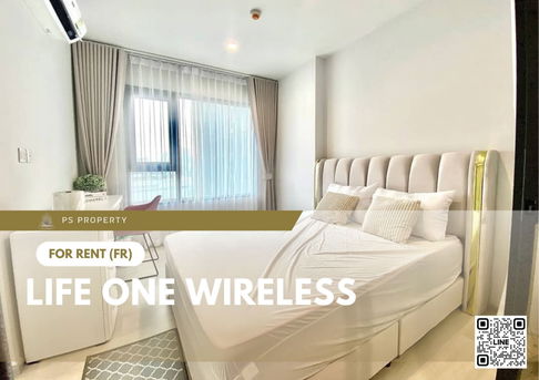 ให้เช่า 📍 Life One Wireless 📍 เฟอร์นิเจอร์ และ เครื่องใช้ไฟฟ้าครบ ใกล้ BTS เพลินจิต