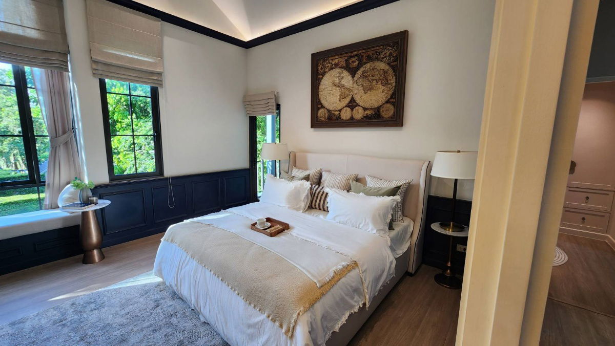 picture Saransiri Rama 2  for Sale (Fully Furnished Show House) , 91.5 sq.wah, next to Swimming Pool and Clubhouse Best Location  - 18/44