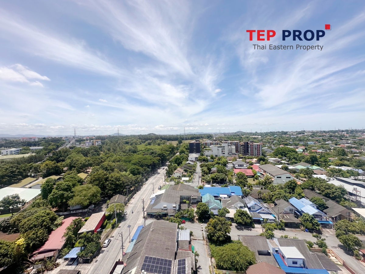 รูป ขายคอนโดพลัส ศรีราชา  33.71 ตร.ม. วิวเมือง ภูเขารอบทิศทาง ชั้น 15 - รูปที่ 23/53