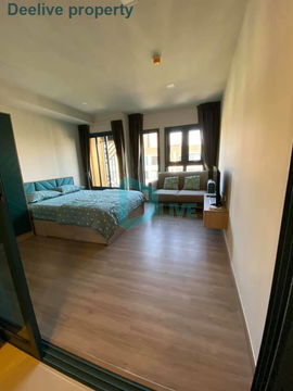 DL001347 Condo for rent, The Base Sukhumvit 50 near BTS On Nut, ready to move in, call urgently 0656133286 LineID @655ebbvc