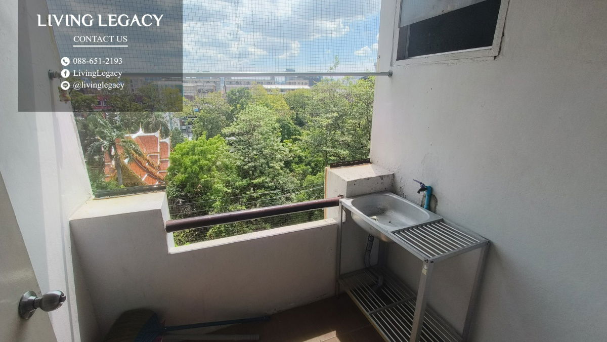 รูป T0HBTN ให้เช่าคอนโด ABAC Condo Town 31 ตร.ม. ชั้น 6 line id : @livinglegacy - รูปที่ 5/5