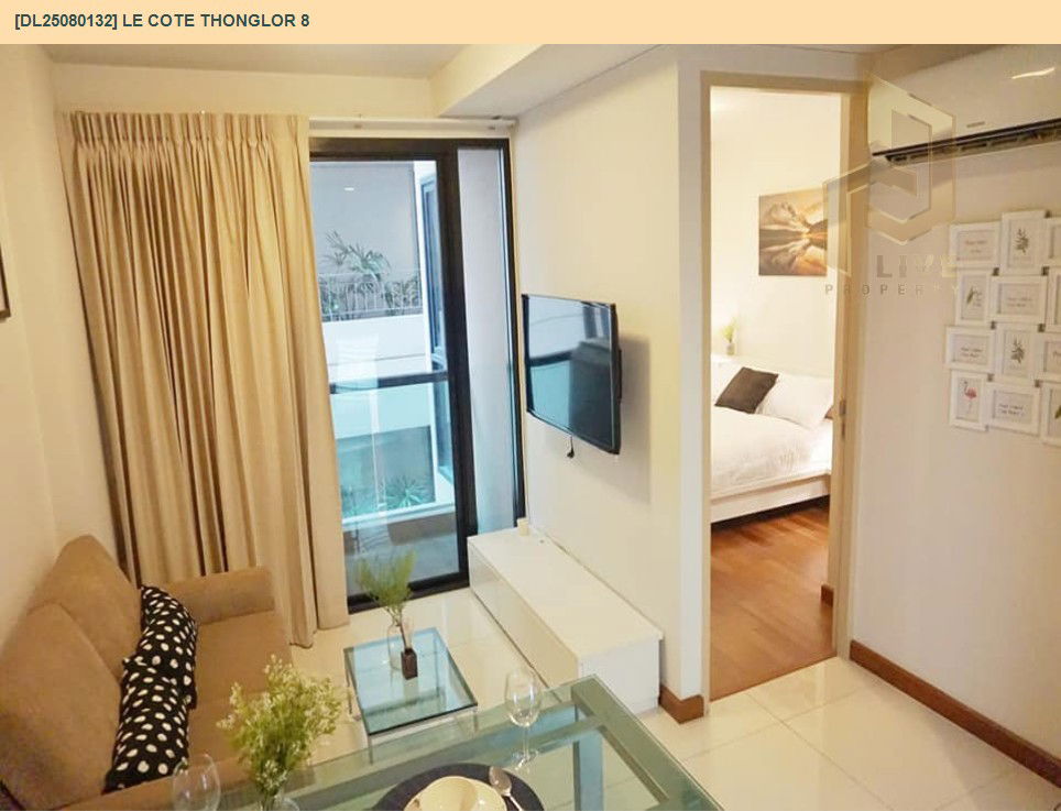 picture MDL25080132 Condo for rent, Le Cote Thonglor 8 near BTS Thong Lo, ready to move in, call urgently 0656133286 LineID @534wlwof - 5/10