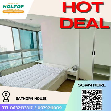 #R5530 🎉 050868 ให้เช่าคอนโด Sathorn House