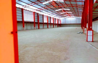 เช่าโรงงาน นิคมอัญธานี (เจมโมโปลิส) : สุขาภิบาล2 ARLลาดกระบัง 3.5กม. ให้เช่าโกดัง พร้อมออฟฟิศ 2 ชั้น 1,602ตร.ม. 402ตร.วา.ตรงข้ามวัดลาดบุญ 1.16กม.