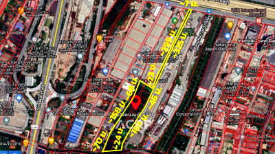 Land for sale Srinagarindra Road : Prime Land for Sale on Bangna-Trad Road, Near Sri Iam BTS Station Ref no.00157114