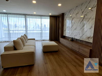 ขายคอนโด : 🔼🔽 AccomA 📩 Garden View 3 BR Condominium @Somkid Gardens (AA11917)