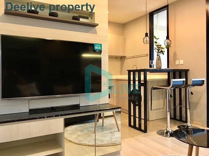 picture DL005715 Condo for rent, Life Asoke - Rama 9 near MRT พระราม 9, ready to move in, call urgently 0656133286 LineID @655ebbvc - 4/8