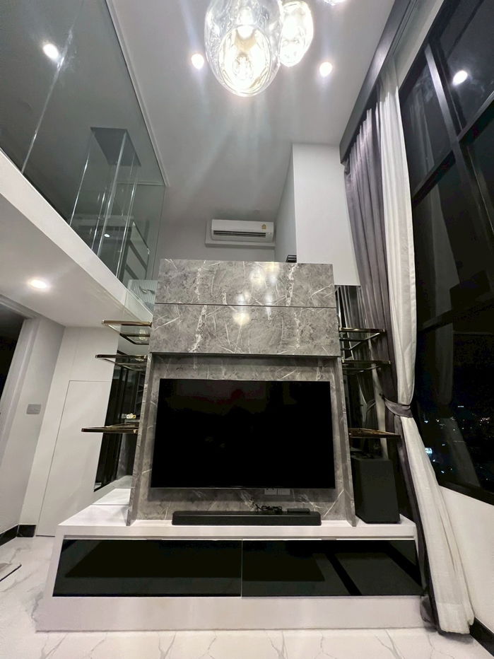picture 5.7M!! Knightsbridge Prime Sathorn Floor 33, 1 Bedroom Duplex 38 sqm / Ceiling 4.4m / City View / No Block View - 4/11
