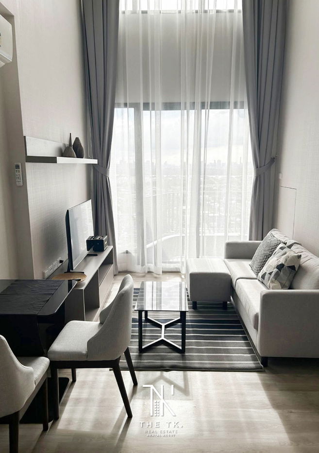 รูป ให้เช่าคอนโด IDEO MOBI Sukhumvit Eastpoint Duplex ขนาด 50 ตร.ม. 1 ห้องนอน 1 ห้องน้ำ ใกล้ BTS บางนา | ติดต่อคุณทีเค Line ID @637ilhsj - รูปที่ 1/8