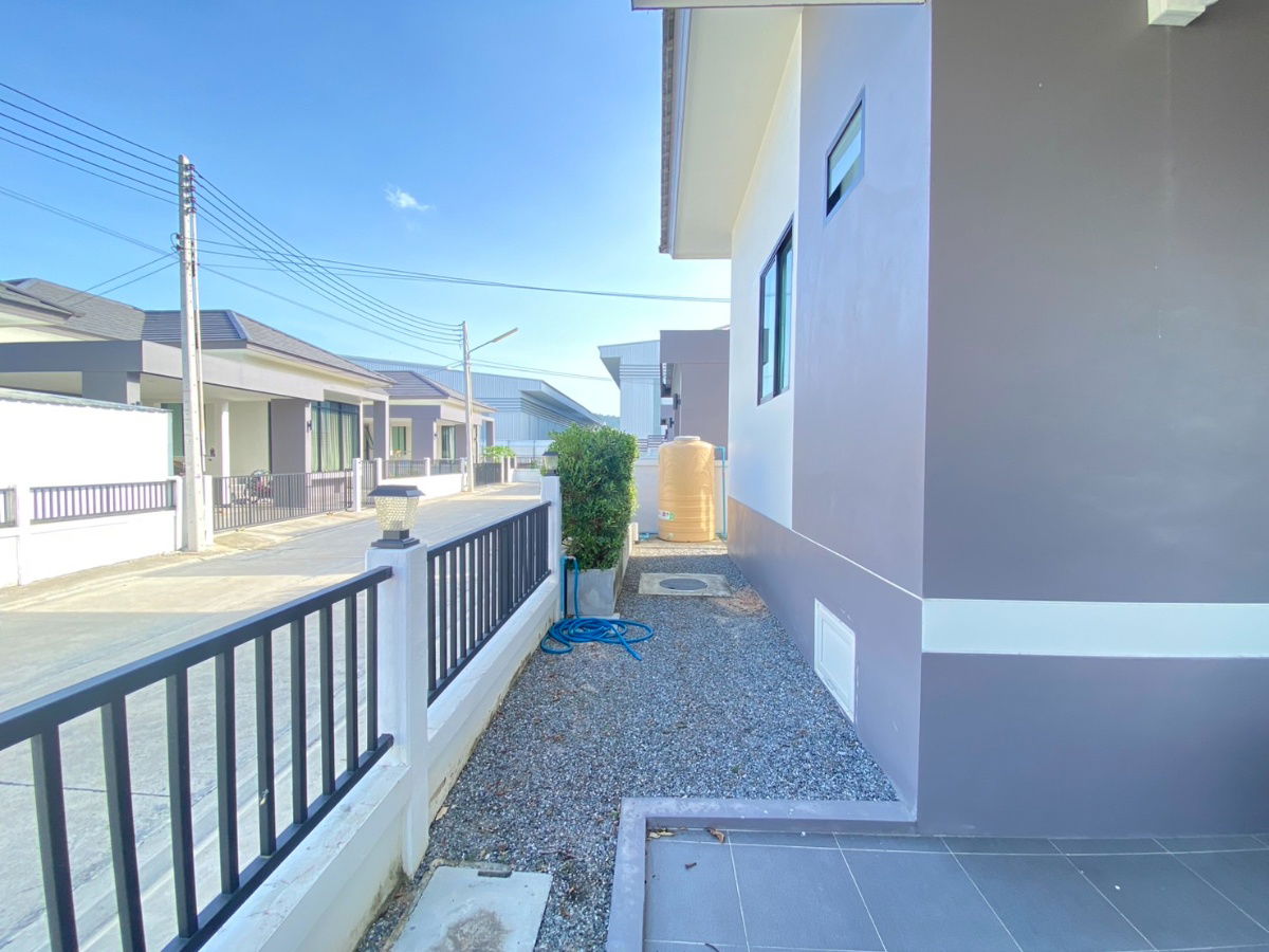 รูป ให้เช่าบ้านเดี่ยวใกล้อุสาหรรม WHA Rayong 36 - รูปที่ 8/11