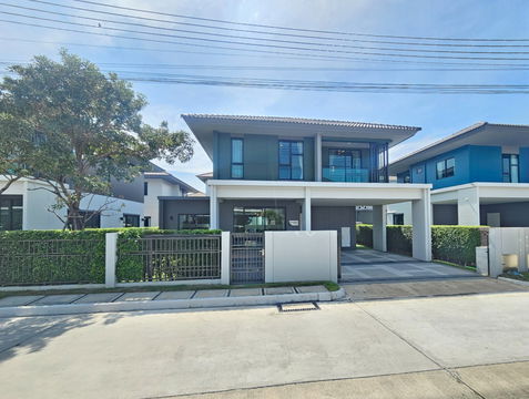 What you see is what you get! Fully furnished, ready for loan approval. 4 bedrooms 🏡📍 Just steps from BTS Khu Khot, right on Lamlukka Road.
