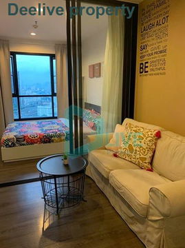 DL005758 Condo for rent, The Base Park West Sukhumvit 77 near BTS On Nut, ready to move in, call urgently 0656133286 LineID @655ebbvc