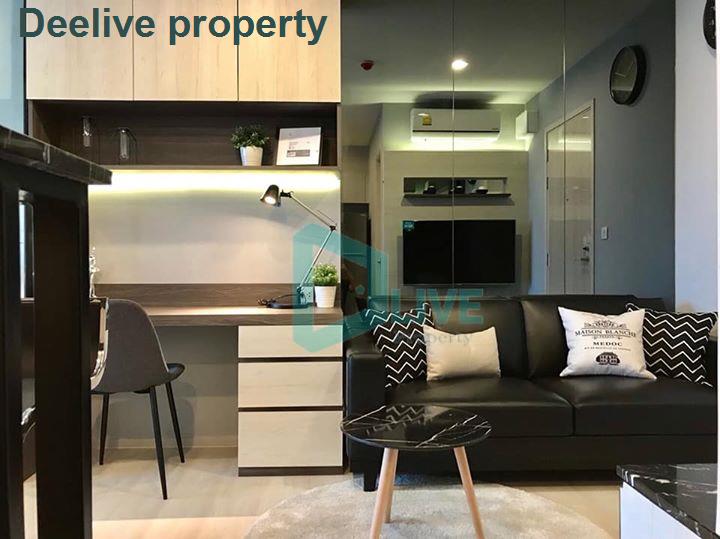 picture DL005715 Condo for rent, Life Asoke - Rama 9 near MRT พระราม 9, ready to move in, call urgently 0656133286 LineID @655ebbvc - 1/8